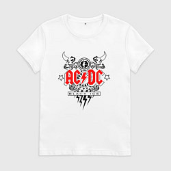 Женская футболка ACDC Black Ice с молниями