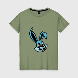 Футболка хлопковая женская Blue Bunny, цвет: авокадо