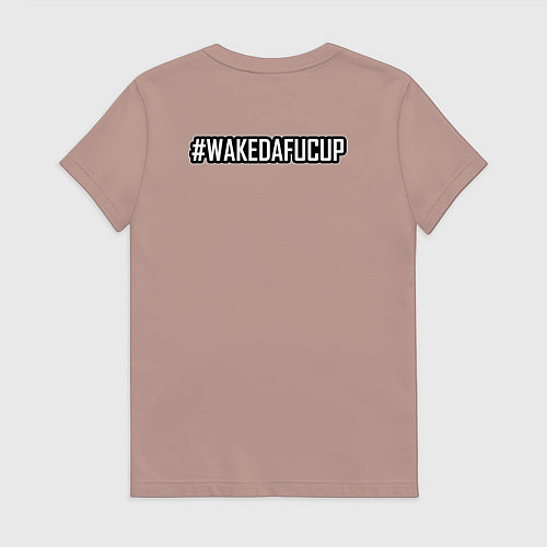 Женская футболка Onyx - black logo / Пыльно-розовый – фото 2