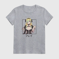 Футболка хлопковая женская Фрей - Комендант общежития богинь, цвет: меланж