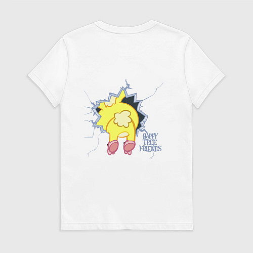 Женская футболка Cuddles / Белый – фото 2