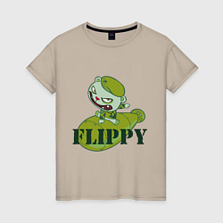 Женская футболка Flippy bomb