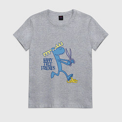 Женская футболка Lumpy eyes