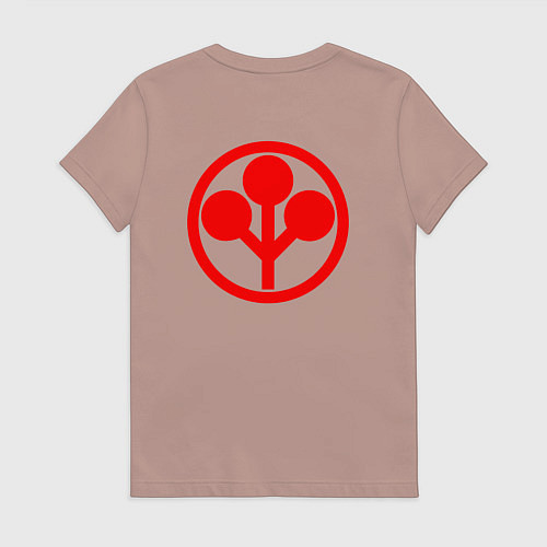 Женская футболка Arasaka uniform / Пыльно-розовый – фото 2