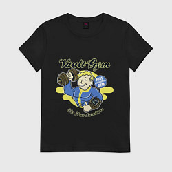 Женская футболка Vault GYM - for true survivors