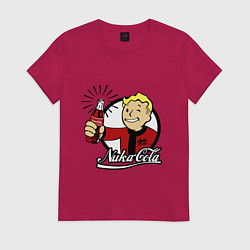 Женская футболка Vault boy - nuka cola