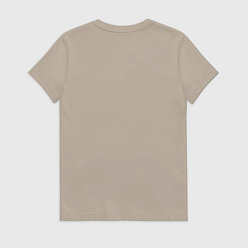 Женская футболка Верю в Шерлока / Миндальный – фото 2