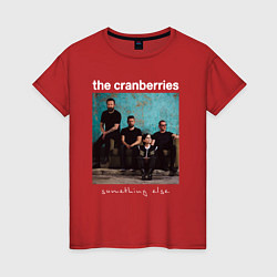 Футболка хлопковая женская The Cranberries rock, цвет: красный