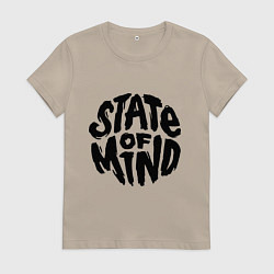 Женская футболка DNB состояние души
