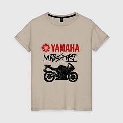 Женская футболка Yamaha - motorsport