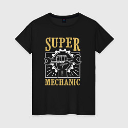 Женская футболка Super mechanic