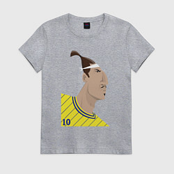 Женская футболка Златан