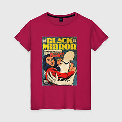 Женская футболка Белое рождество - Черное зеркало: комикс обложка