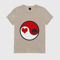 Женская футболка Любовь и вожделение