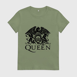 Женская футболка Queen - logo