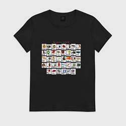 Женская футболка Армения моя Букварь