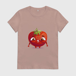 Женская футболка Милая помидорка
