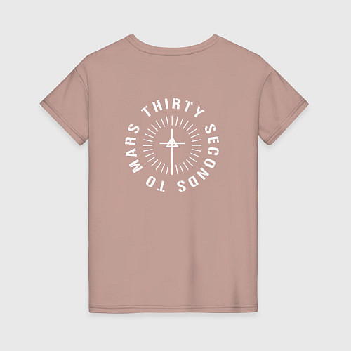Женская футболка Mars 30STM / Пыльно-розовый – фото 2