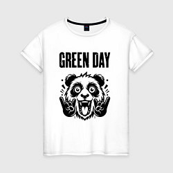 Женская футболка Green Day - rock panda