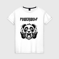 Женская футболка Powerwolf - rock panda