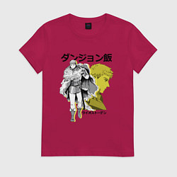 Футболка хлопковая женская Лайос Торден - Подземелье вкусностей, цвет: маджента