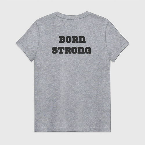 Женская футболка Талисман - Орел / Меланж – фото 2