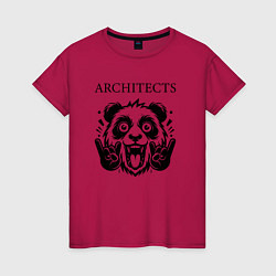 Женская футболка Architects - rock panda
