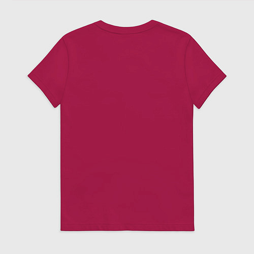 Женская футболка Джаз моя терапия / Маджента – фото 2