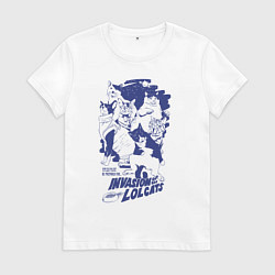 Женская футболка Кошки интернет-мемы