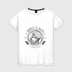 Футболка хлопковая женская Road is calling, цвет: белый