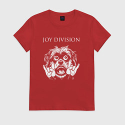 Женская футболка Joy Division rock dog