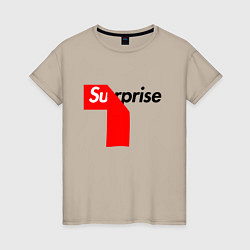 Женская футболка Surprise