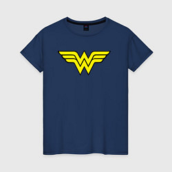 Женская футболка Wonder woman logo