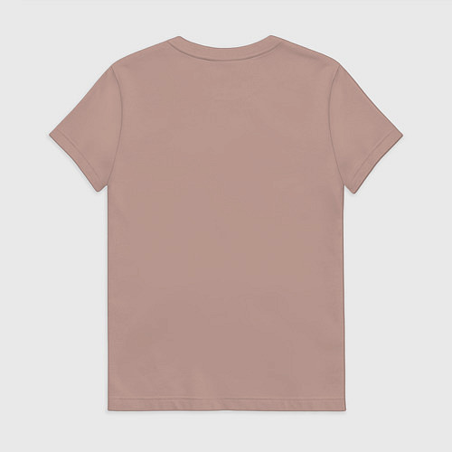 Женская футболка Аниме змейка / Пыльно-розовый – фото 2