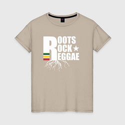 Женская футболка Roots reggae