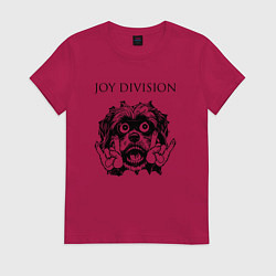 Женская футболка Joy Division - rock dog