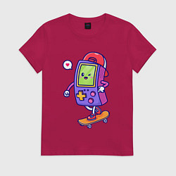 Женская футболка Tetris skater