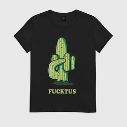 Женская футболка Cactus - fucktus