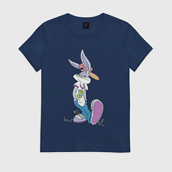 Женская футболка Bugs Bunny in the sneakers