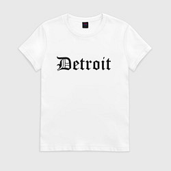 Женская футболка Detroit Michigan - USA