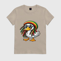 Женская футболка Раста утка