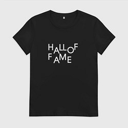 Женская футболка Hall of fame