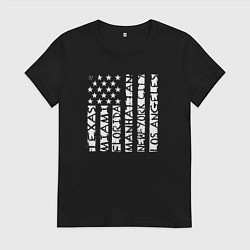 Женская футболка USA style