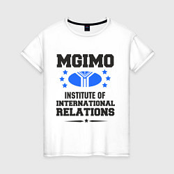Женская футболка MGIMO Institute