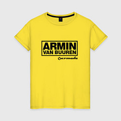 Женская футболка Armin van Buuren