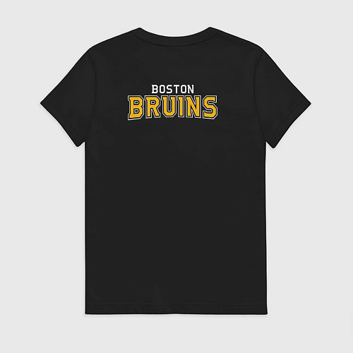 Женская футболка Boston Bruins / Черный – фото 2