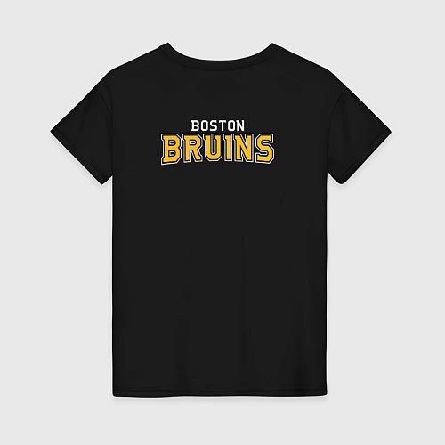 Женская футболка Boston Bruins / Черный – фото 2