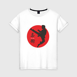 Женская футболка Jiu Jitsu