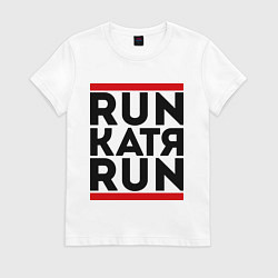 Футболка хлопковая женская Катя, цвет: белый