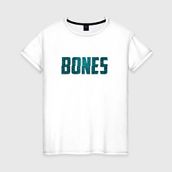 Женская футболка Bones
